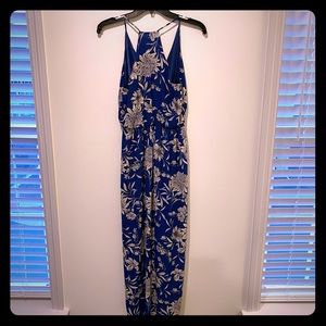 Blue maxi dress